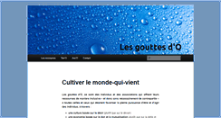 Desktop Screenshot of lesgouttesdo.net