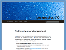 Tablet Screenshot of lesgouttesdo.net